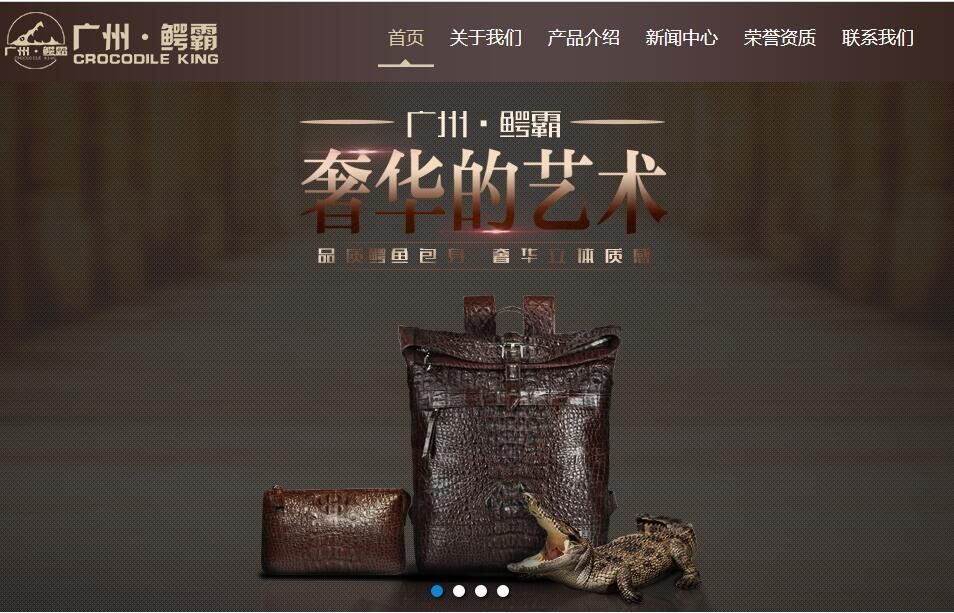 热烈庆祝广州鳄霸科技官方网站于2018年1月19日正式上线！